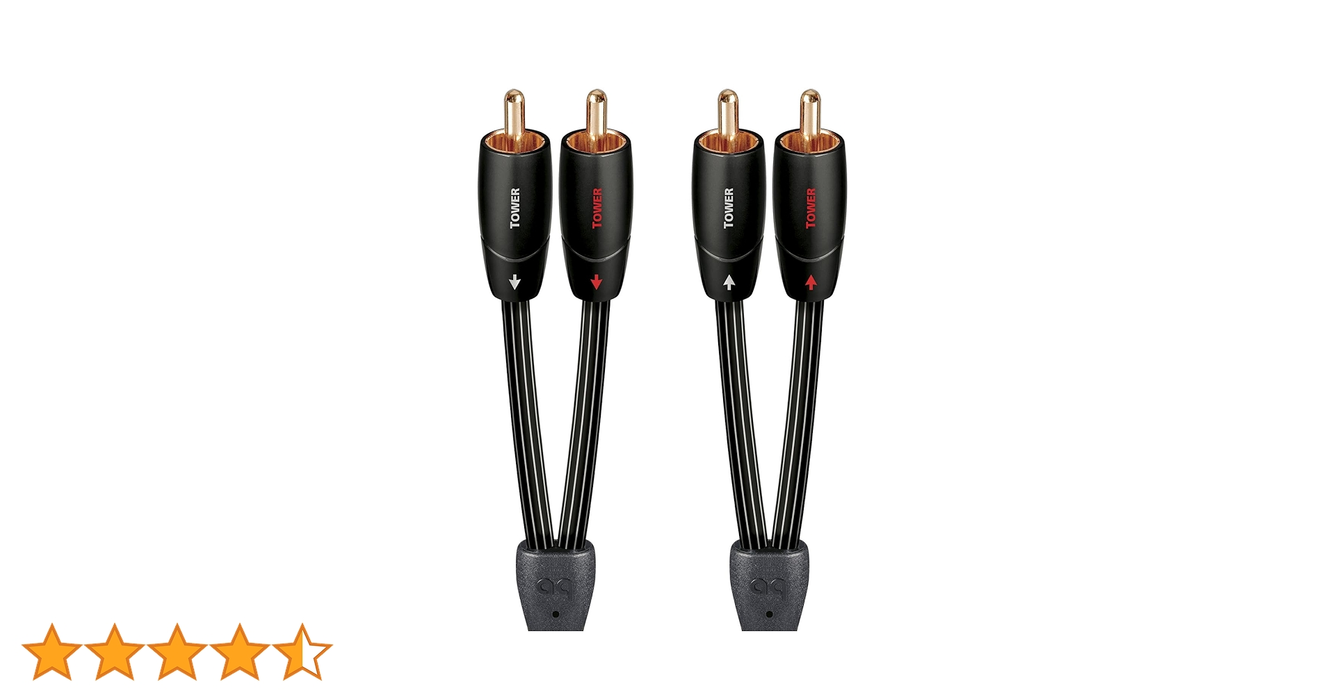 Amazon | AudioQuest(オーディオクエスト) タワー 1.5m RCA アナログ